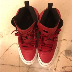 Red Jordan 4s